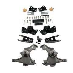 BELLTECH LOWERING KITS  1997-2000 Chevrolet Silverado/Sierra 3/4 Ton & 1 Ton (Crew Cab/Dually) 3" F/4" R drop W/O Shocks
