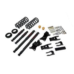 BELLTECH LOWERING KITS  1989-1996 Chevrolet Silverado/Sierra 3/4 Ton & 1 Ton (Ext/Crew Cab) 1" or 2" F/4" R drop W/ Nitro Drop II Shocks