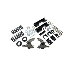 BELLTECH LOWERING KITS  1988- Chevrolet Silverado/Sierra C3500 (Ext Cab, Dually) 4" or 5" F/8" R drop W/O Shocks
