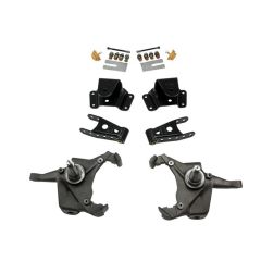 BELLTECH LOWERING KITS  1975-1991 Chevrolet Silverado C30 1 Ton (Crew Cab & Dually Only) 3" F/4" R drop W/O Shocks