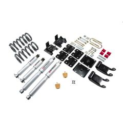 BELLTECH LOWERING KITS 1985-1995 Chevrolet Astro/Safari (2WD, w/ Factory Composite Leaf) 2.5" F/2.5" R drop W/ Street Performance Shocks