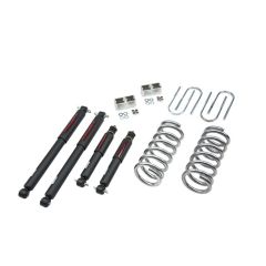 BELLTECH LOWERING KITS 1996-2003 Isuzu Hombre 4 cyl. (2WD) 1" F/2" R drop W/ Nitro Drop II Shocks