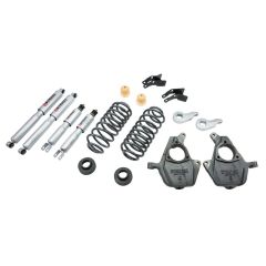 BELLTECH LOWERING KITS  2000-2006 Chevrolet Avalanche Z66 (w/out Factory Premium Ride) 3" or 4" F/4" or 5" R drop W/ Street Performance Shocks