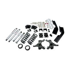 BELLTECH LOWERING KITS  1995-1999 Chevrolet Suburban (2WD) 4" or 5" F/7" R drop W/ Street Performance Shocks
