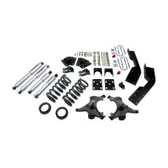 BELLTECH LOWERING KITS  1992-1994 Chevrolet Suburban (2WD) 4" or 5" F/7" R drop W/ Street Performance Shocks