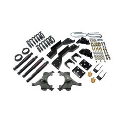 BELLTECH LOWERING KITS  1995-1999 Chevrolet Tahoe/Yukon (2DR only) 4" or 5" F/5.5" R drop W/ Nitro Drop II Shocks