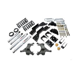 BELLTECH LOWERING KITS  1995-1999 Chevrolet Tahoe/Yukon (2DR only) 4" or 5" F/5.5" R drop W/ Street Performance Shocks