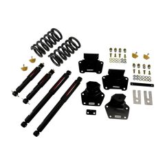 BELLTECH LOWERING KITS  1997-2004 Dodge Dakota (V6 only) 2" F/4" R drop W/ Nitro Drop II Shocks