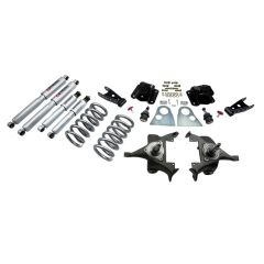 BELLTECH LOWERING KITS  1994-1999 Dodge Ram 1500 (Std Cab, V8, Auto Trans Only) 3" F/4" R drop W/ Street Performance Shocks