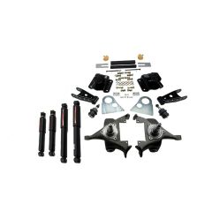 BELLTECH LOWERING KITS  1994-1999 Dodge Ram 1500 (Ext Cab, V8, Auto Trans Only) 2" F/4" R drop W/ Nitro Drop II Shocks
