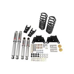 BELLTECH LOWERING KITS  1987-1996 Ford F-150 (Std Cab) 2" F/4" R drop W/ Street Performance Shocks