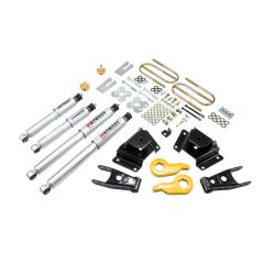 BELLTECH LOWERING KITS 1997-2003 Ford F-150 ((All Cabs), 4WD) 1" or 3" F/3" R drop W/ Street Performance Shocks