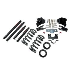 BELLTECH LOWERING KITS 1999-2006 Chevrolet Silverado/Sierra (Ext Cab) 2" or 3" F/3" R drop W/ Nitro Drop II Shocks