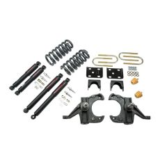 BELLTECH LOWERING KITS  1973-1987 Chevrolet Blazer/Jimmy (1 1/4 Rotor) 4" F/6" R drop W/ Nitro Drop II Shocks