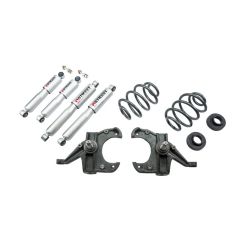BELLTECH LOWERING KITS  1963-1970 Chevrolet C10 3" F/3" or 4" R drop W/ Street Performance Shocks