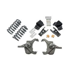 BELLTECH LOWERING KITS  1975-1991 Chevrolet Silverado C30 1 Ton (Crew Cab & Dually Only) 4" F/4" R drop W/O Shocks