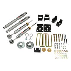 BELLTECH LOWERING KITS  2009-2013 Ford F-150 Std. Cab 2wd Short Bed +1" to -3" F/4" R drop W/ Street Performance Shocks