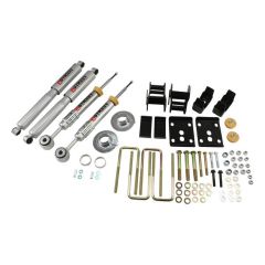 BELLTECH LOWERING KITS  2009-2013 Ford F-150 Ext & Quad Cab Short Bed +1" to -3" F/4" R drop W/ Street Performance Shocks