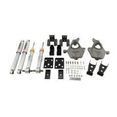 BELLTECH LOWERING KITS  2014-2015 Chevrolet Silverado/Sierra (All Cabs) 2wd 2" F/4" R Drop W/ Street Performance Shocks