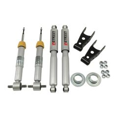 BELLTECH LOWERING KITS  2014-2018 Chevrolet Silverado/Sierra (All Cabs) 2wd +1" to -2" F/2" or 3" R Drop W/ Street Performance Shocks