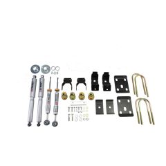 BELLTECH LOWERING KITS  2014-2015 Chevrolet Silverado/Sierra (Std Cab) 2wd 3"or 4" F/ 7" R w/ Street Performance Shocks