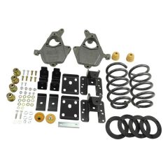 BELLTECH LOWERING KITS  2014-2015 Chevrolet Silverado/Sierra (Ext. & Crew Cab) 2wd 3" or 4" F/5" or 6" R Drop W/O Shocks