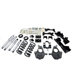 BELLTECH LOWERING KITS 2016.5-2018 Chevrolet Silverado/Sierra (EST/CREW) 2WD, 3-4F/7R