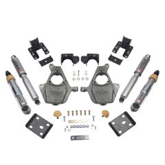BELLTECH LOWERING KITS 2016.5-2018 Chevrolet Silverado/Sierra ALL CAB 2WD 3-4F/5-6R