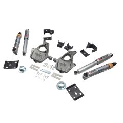 BELLTECH LOWERING KITS 2016.5-2018 Chevrolet Silverado/Sierra ALL CAB 2W 3-4F/7R