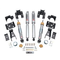 BELLTECH LOWERING KITS 2016.5-2018 Chevrolet Silverado/Sierra ALL CAB 4WD 2F/4R