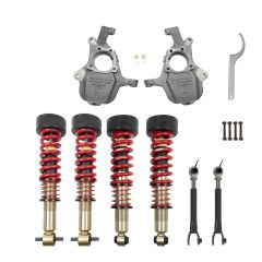 BELLTECH LOWERING KITS  2021 Chevrolet Suburban / GMC Yukon XL 2wd/4wd  2.5" to 3.5"F / 1" to 4.5" R -  Long Wheelbase