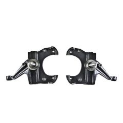 BELLTECH DROP SPINDLE SET 1973-1987 Chevrolet C10 (Heavy duty brake w/ 1" thick rotor) 73-91 Suburban 3" Drop Spindle