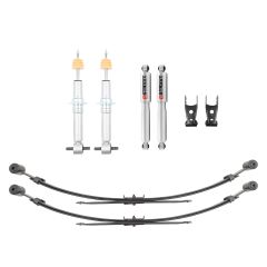 BELLTECH LOWERING KITS 2019+ Chevrolet Silverado/Sierra 1500 2WD 4WD (All Cabs) 0 to 4" F/ 4" R W/ Street Perforamnce Shocks