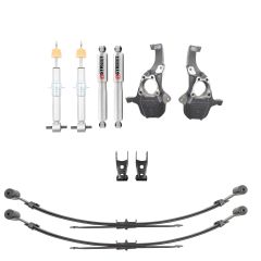 BELLTECH LOWERING KITS 2019+ Chevrolet Silverado/Sierra 1500 2WD 4WD (All Cabs) 0 to 3" F/ 4" R