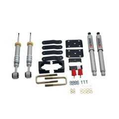 BELLTECH LOWERING KITS 2007-2018 Toyota Tundra V8 only ((All Cabs): except TRD) +2" to -2" F/4" R drop W/ Street Performance Shocks