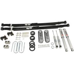 BELLTECH LOWERING KITS  2004-2012 Chevrolet Colorado/Canyon (Std Cab) Z85 suspension 3" or 4" F/5" R drop W/ Street Performance Shocks