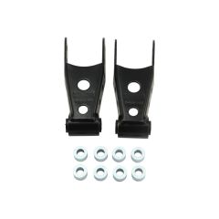 BELLTECH SHACKLE KIT 2007-2018 Chevrolet Silverado/Sierra 1500 (All) 2' or 3" Rear Drop