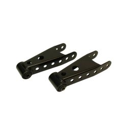 BELLTECH SHACKLE KIT 2001-2010 Chevrolet Silverado/Sierra 1500/2500/3500HD 3" Rear Drop