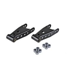 BELLTECH SHACKLE KIT 2004-2013 Ford F-150 (4WD) 2" or 3" Rear Drop