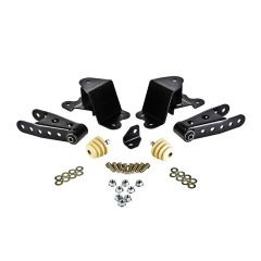 BELLTECH SHACKLE AND HANGER KIT 1988-1998 Chevrolet Silverado/Sierra C1500 Std Cab 4" Rear Drop