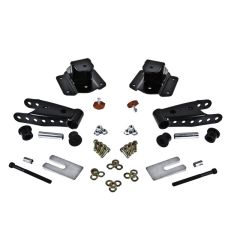 BELLTECH SHACKLE AND HANGER KIT 1994-2000 Dodge Ram 2500 V-10 & Diesel 4" Rear Drop