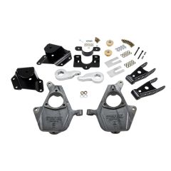 BELLTECH LOWERING KITS  2005-2006 Chevrolet Silverado/Sierra (Ext Cab, w/ Factory Front Torsion bar) 3" or 4" F/4" R drop W/O Shocks