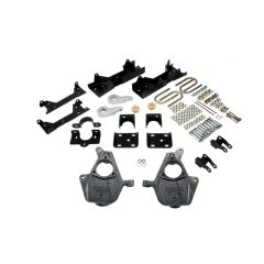 BELLTECH LOWERING KITS  2005-2006 Chevrolet Silverado/Sierra (Ext Cab, w/ Factory Front Torsion bar) 3" or 4" F/6" R drop W/O Shocks
