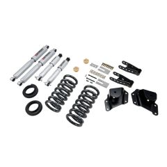 BELLTECH LOWERING KITS  1999-2006 Chevrolet Silverado/Sierra (Std Cab) 2" or 3" F/4" R drop W/ Street Performance Shocks