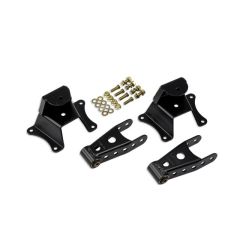 BELLTECH SHACKLE AND HANGER KIT 1973-1987 Chevrolet C10 4" Rear Drop