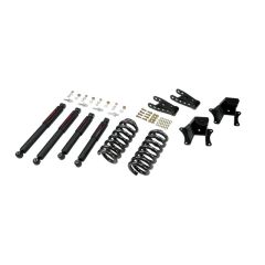BELLTECH LOWERING KITS  1973-1987 Chevrolet C10 2" F/4" R drop W/ Nitro Drop II Shocks