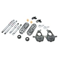 BELLTECH LOWERING KITS  2000-2006 Chevrolet Avalanche Z66 (w/out Factory Premium Ride) 3" or 4" F/4" or 5" R drop W/ Street Performance Shocks